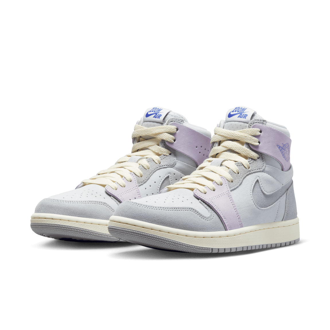 Women's Air Jordan 1 Zoom Comfort 2 (Photon Dust/Light Smoke Grey-Barely Grape) - Women's Air Jordan 1 Zoom Comfort 2 (Photon Dust/Light Smoke Grey-Barely Grape) - 