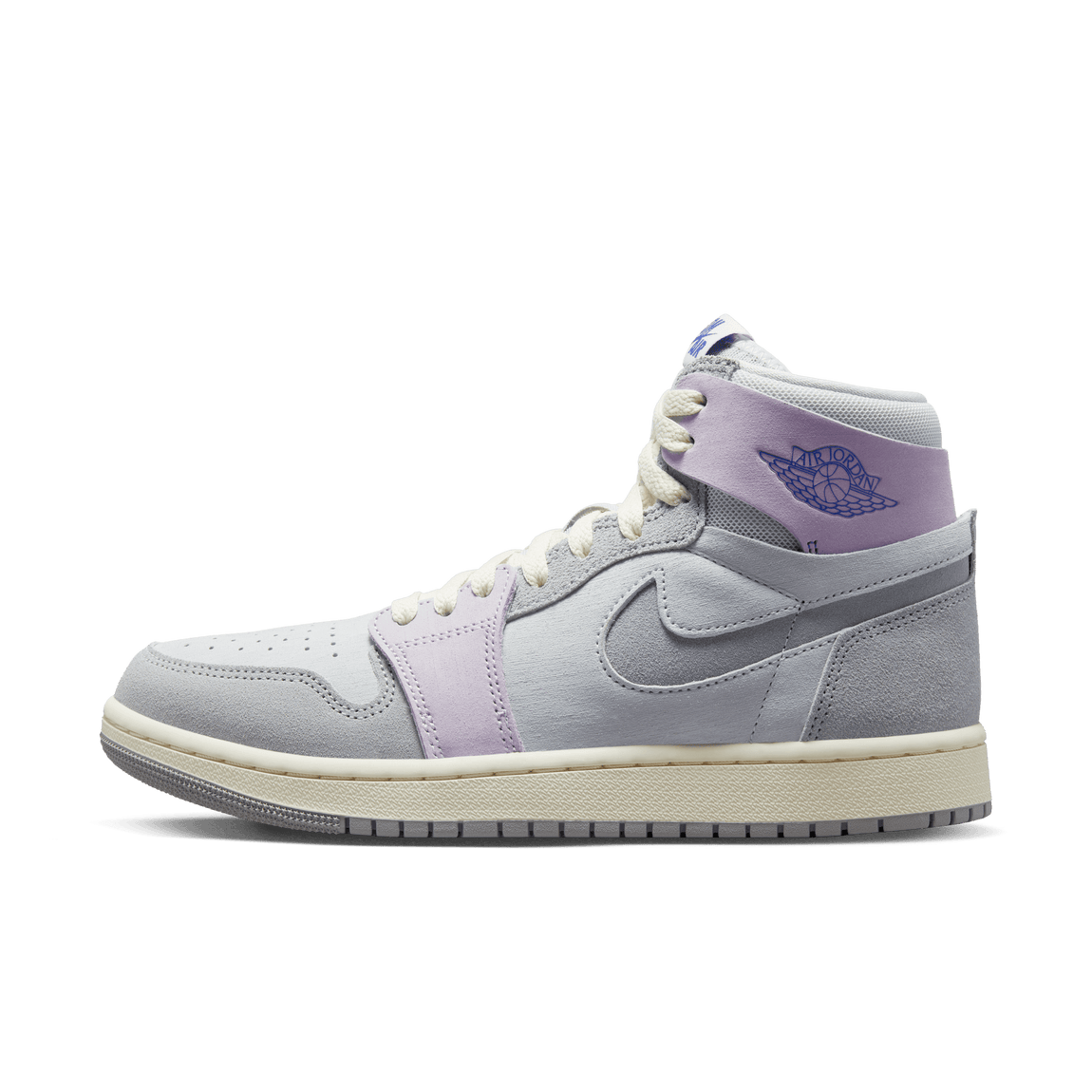 Women's Air Jordan 1 Zoom Comfort 2 (Photon Dust/Light Smoke Grey-Barely Grape) - Women's Air Jordan 1 Zoom Comfort 2 (Photon Dust/Light Smoke Grey-Barely Grape) - 