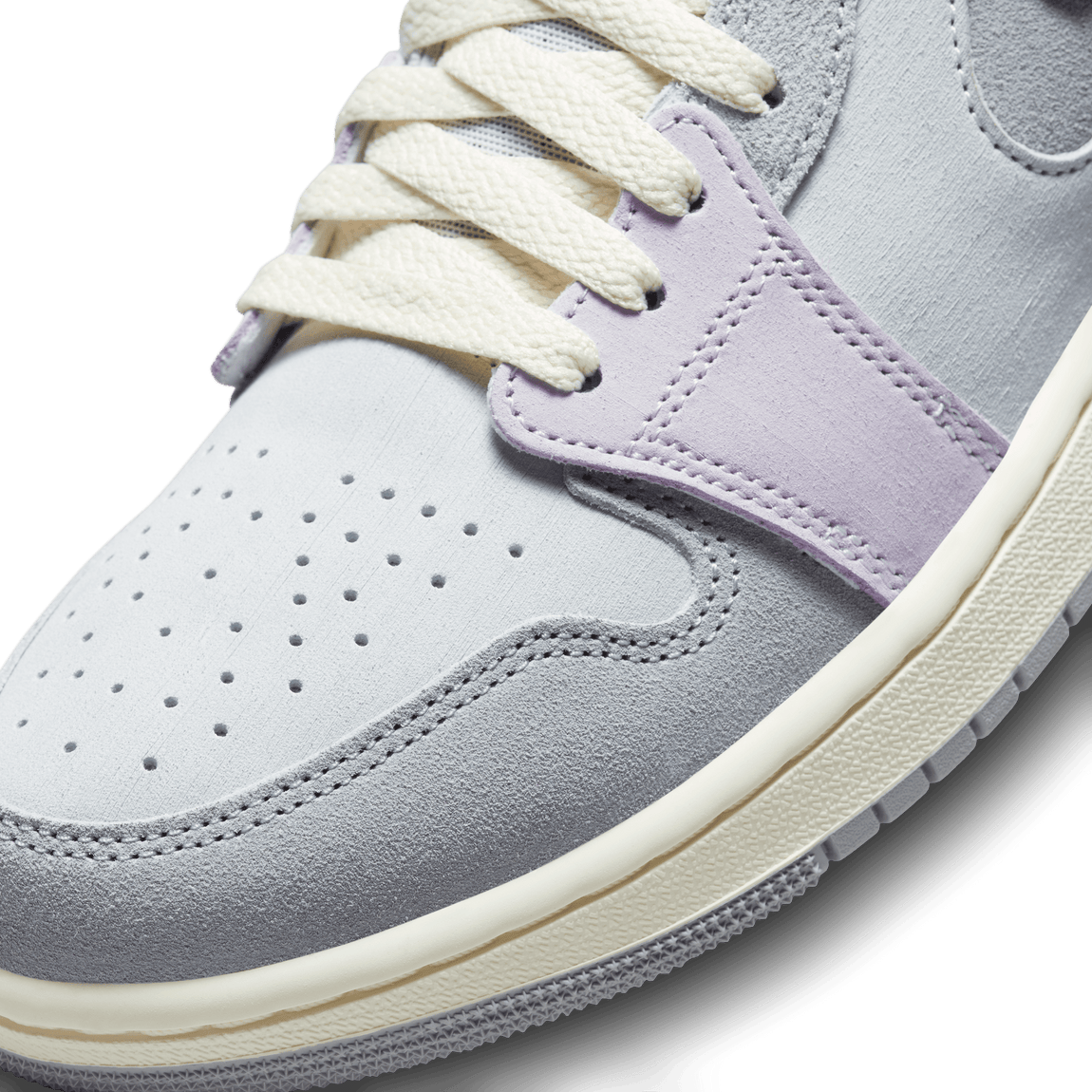 Women's Air Jordan 1 Zoom Comfort 2 (Photon Dust/Light Smoke Grey-Barely Grape) - Women's Air Jordan 1 Zoom Comfort 2 (Photon Dust/Light Smoke Grey-Barely Grape) - 