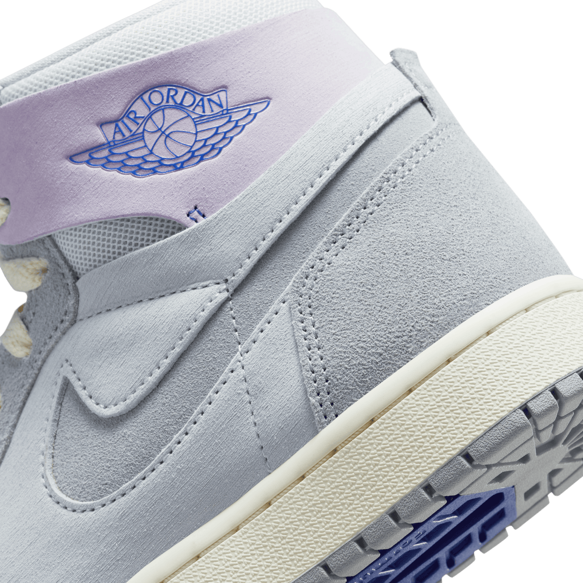 Women's Air Jordan 1 Zoom Comfort 2 (Photon Dust/Light Smoke Grey-Barely Grape) - Women's Air Jordan 1 Zoom Comfort 2 (Photon Dust/Light Smoke Grey-Barely Grape) - 