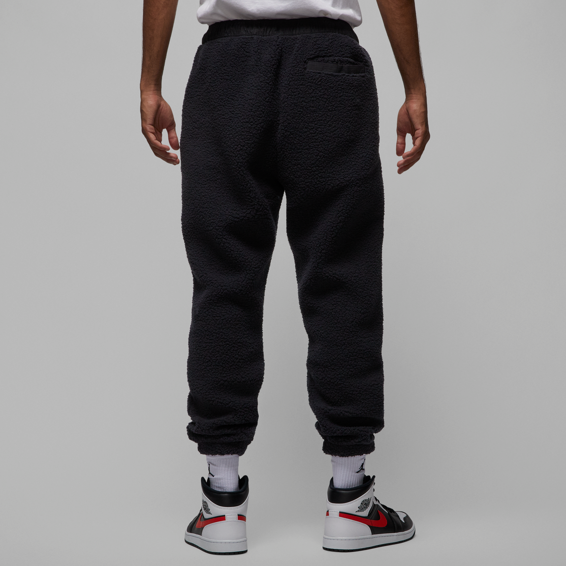 Jordan Essential Winter Statement Fleece Pants (Black/Sail) - Jordan Essential Winter Statement Fleece Pants (Black/Sail) - 