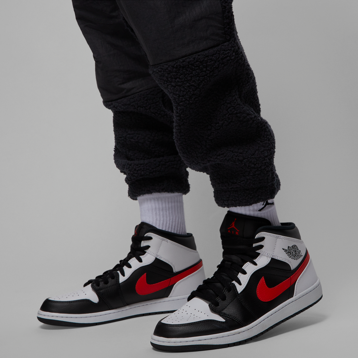 Jordan Essential Winter Statement Fleece Pants (Black/Sail) - Jordan Essential Winter Statement Fleece Pants (Black/Sail) - 