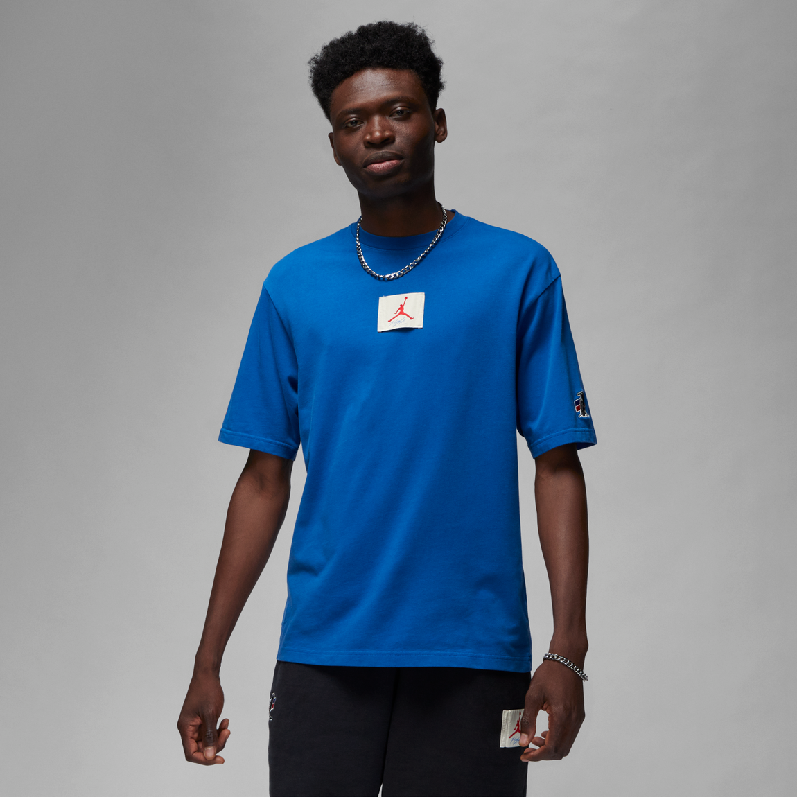 Jordan X Two 18 Tee (Team Royal/Gym Red) - Jordan X Two 18 Tee (Team Royal/Gym Red) - 