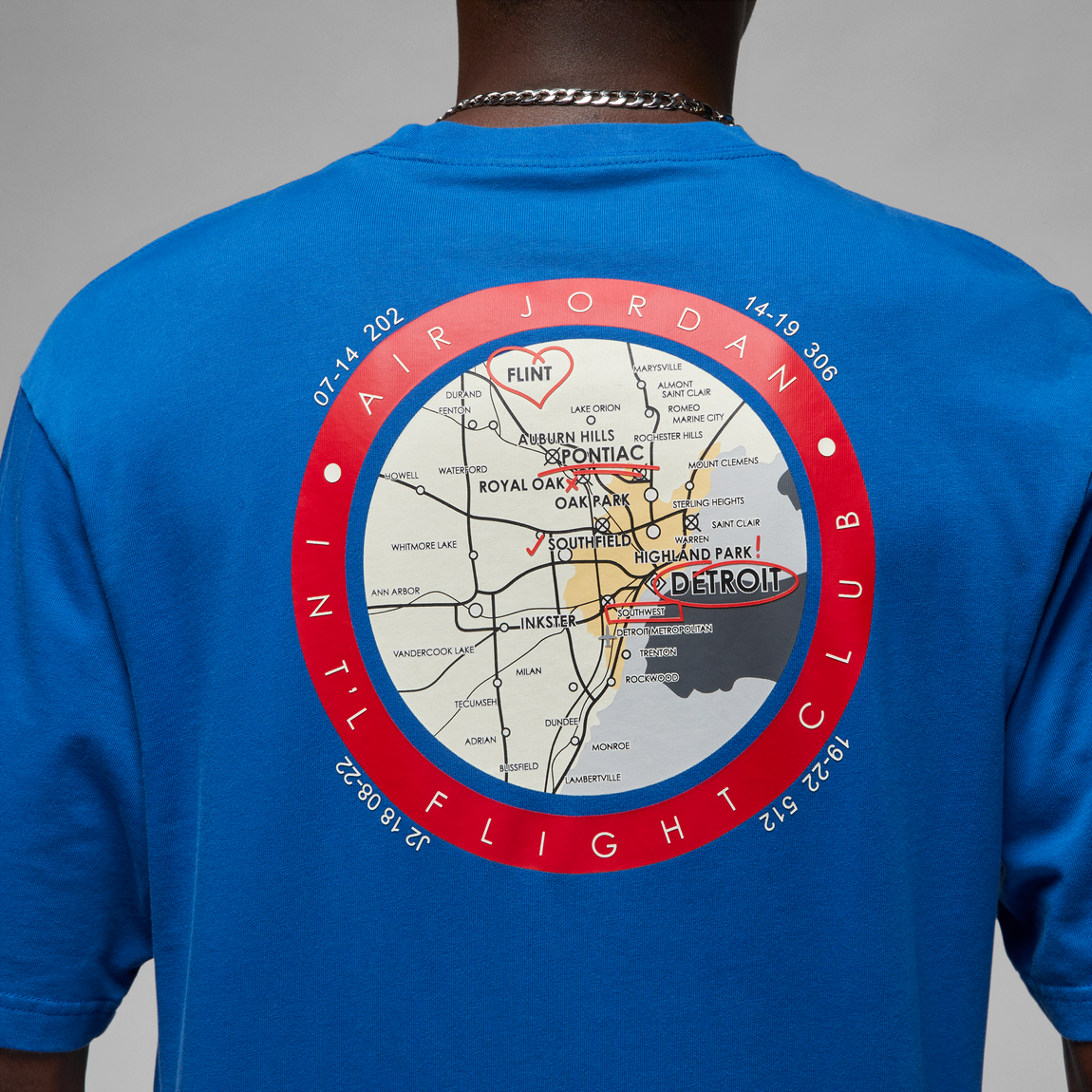 Jordan X Two 18 Tee (Team Royal/Gym Red) - Jordan X Two 18 Tee (Team Royal/Gym Red) - 