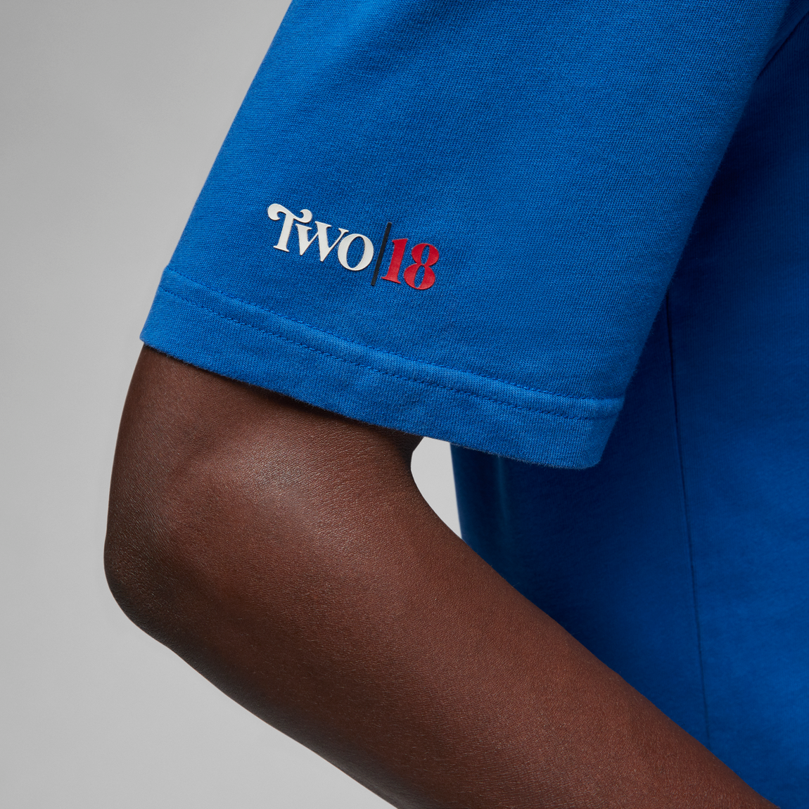 Jordan X Two 18 Tee (Team Royal/Gym Red) - Jordan X Two 18 Tee (Team Royal/Gym Red) - 