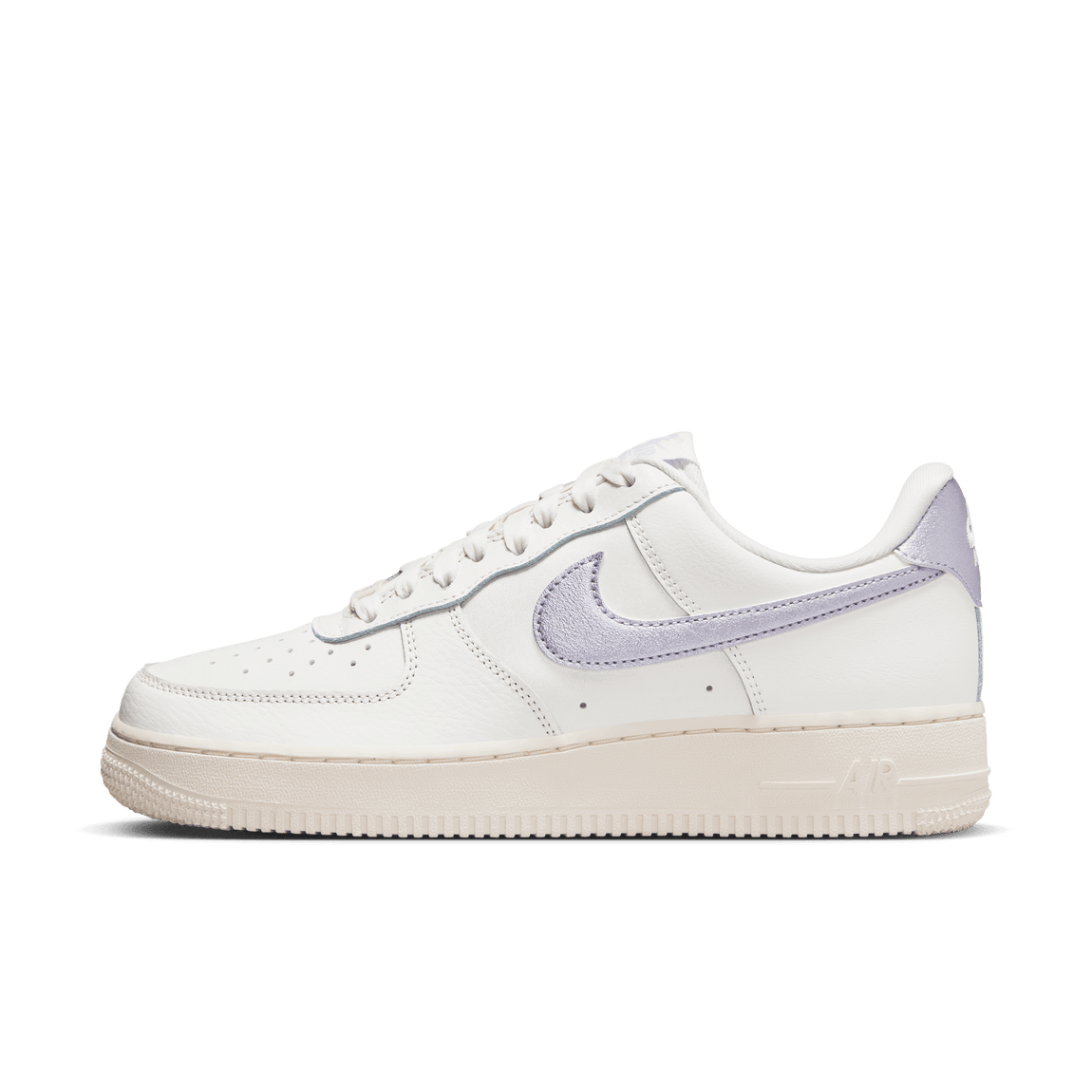 Women's Nike Air Force 1 '07 ESS (Sail/Oxygen Purple) - Women's Nike Air Force 1 '07 ESS (Sail/Oxygen Purple) - 
