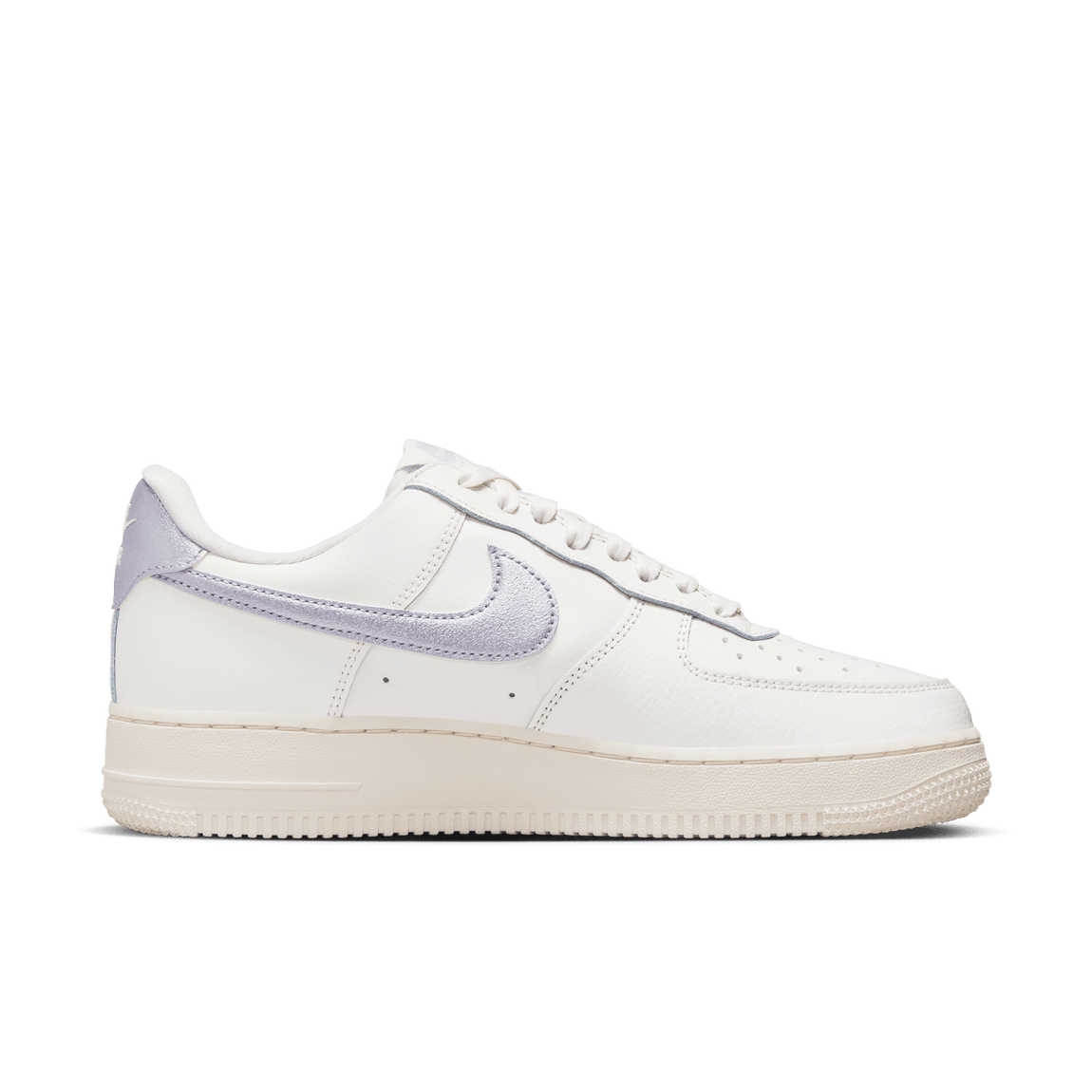 Women's Nike Air Force 1 '07 ESS (Sail/Oxygen Purple) - Women's Nike Air Force 1 '07 ESS (Sail/Oxygen Purple) - 
