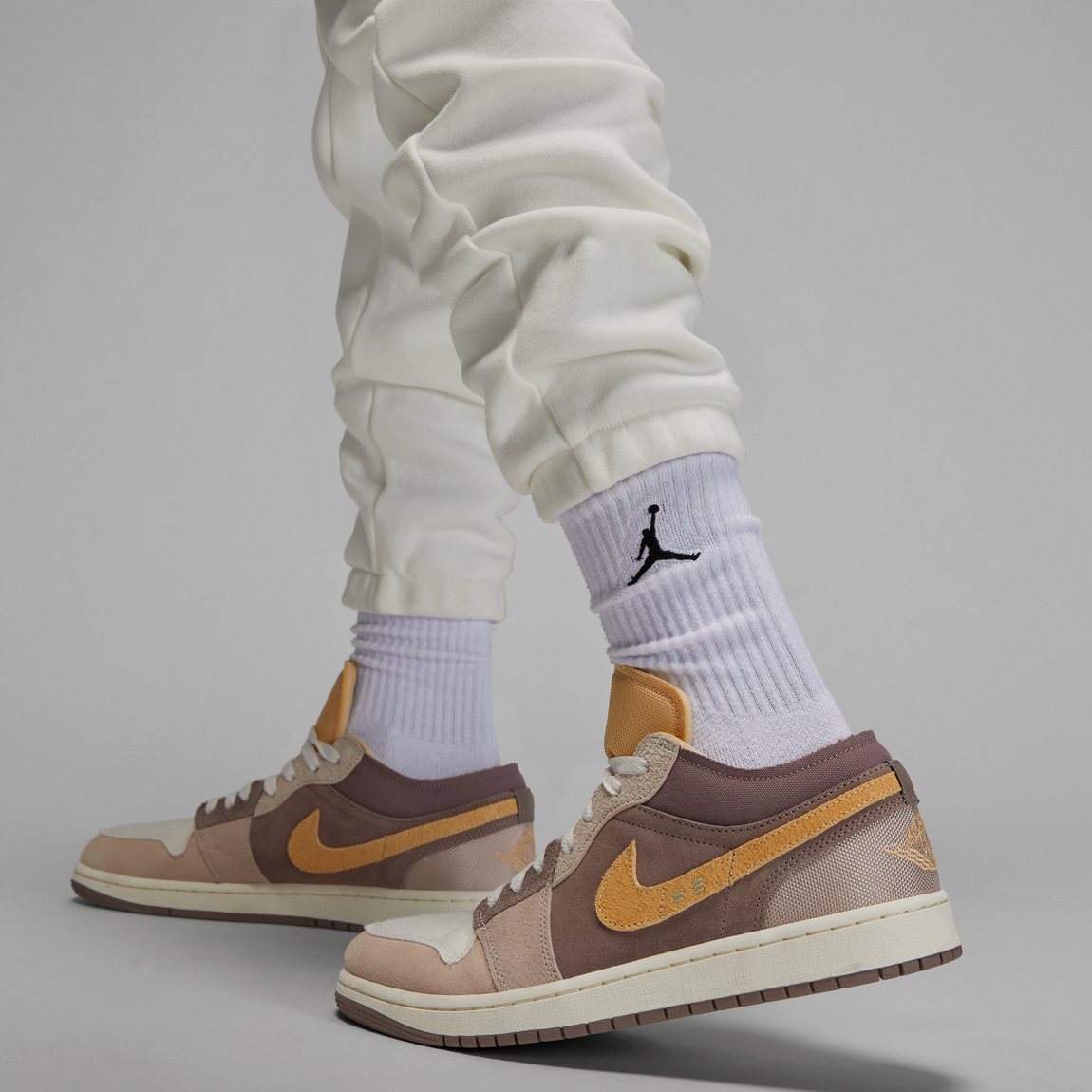 Jordan X Umar Rashid Artist Series Pants (Sail/Palomino) - Jordan X Umar Rashid Artist Series Pants (Sail/Palomino) - 