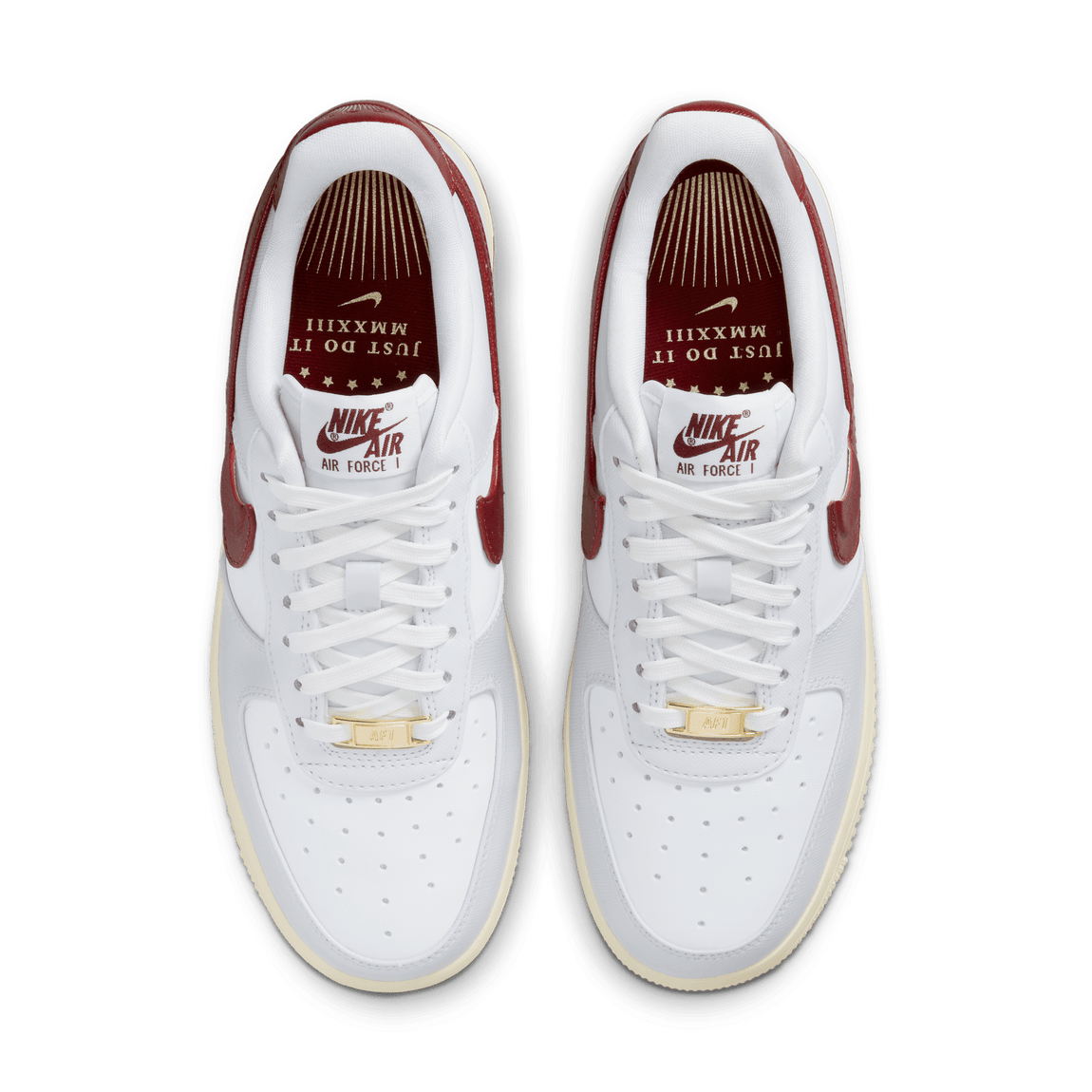 Women's Nike Air Force 1 '07 SE (Photon Dust/Team Red/Summit White-Muslin) - Women's Nike Air Force 1 '07 SE (Photon Dust/Team Red/Summit White-Muslin) - 
