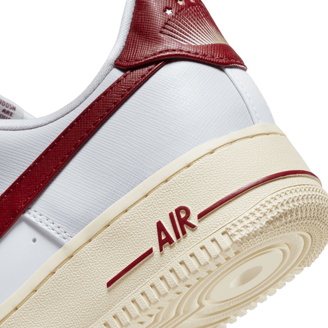 Women's Nike Air Force 1 '07 SE (Photon Dust/Team Red/Summit White-Muslin) - Women's Nike Air Force 1 '07 SE (Photon Dust/Team Red/Summit White-Muslin) - 