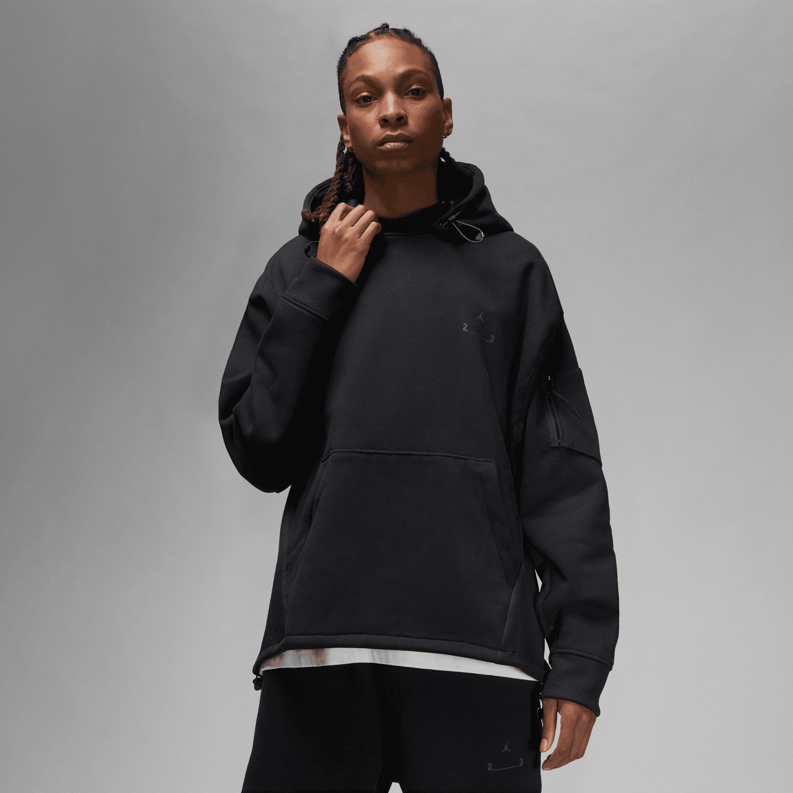 Jordan 23 Engineered Hoodie (Black) - Jordan 23 Engineered Hoodie (Black) - 