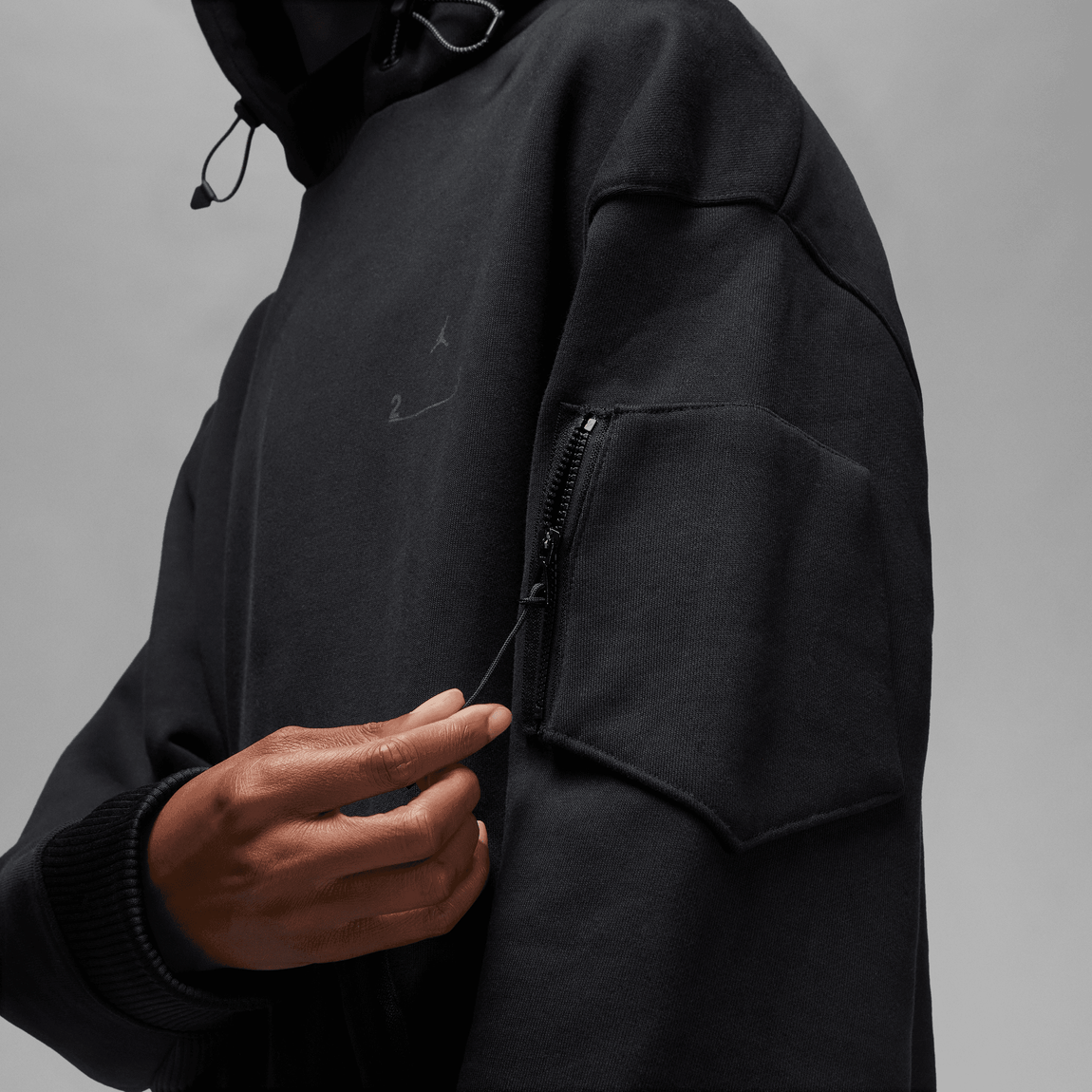 Jordan 23 Engineered Hoodie (Black) - Jordan 23 Engineered Hoodie (Black) - 