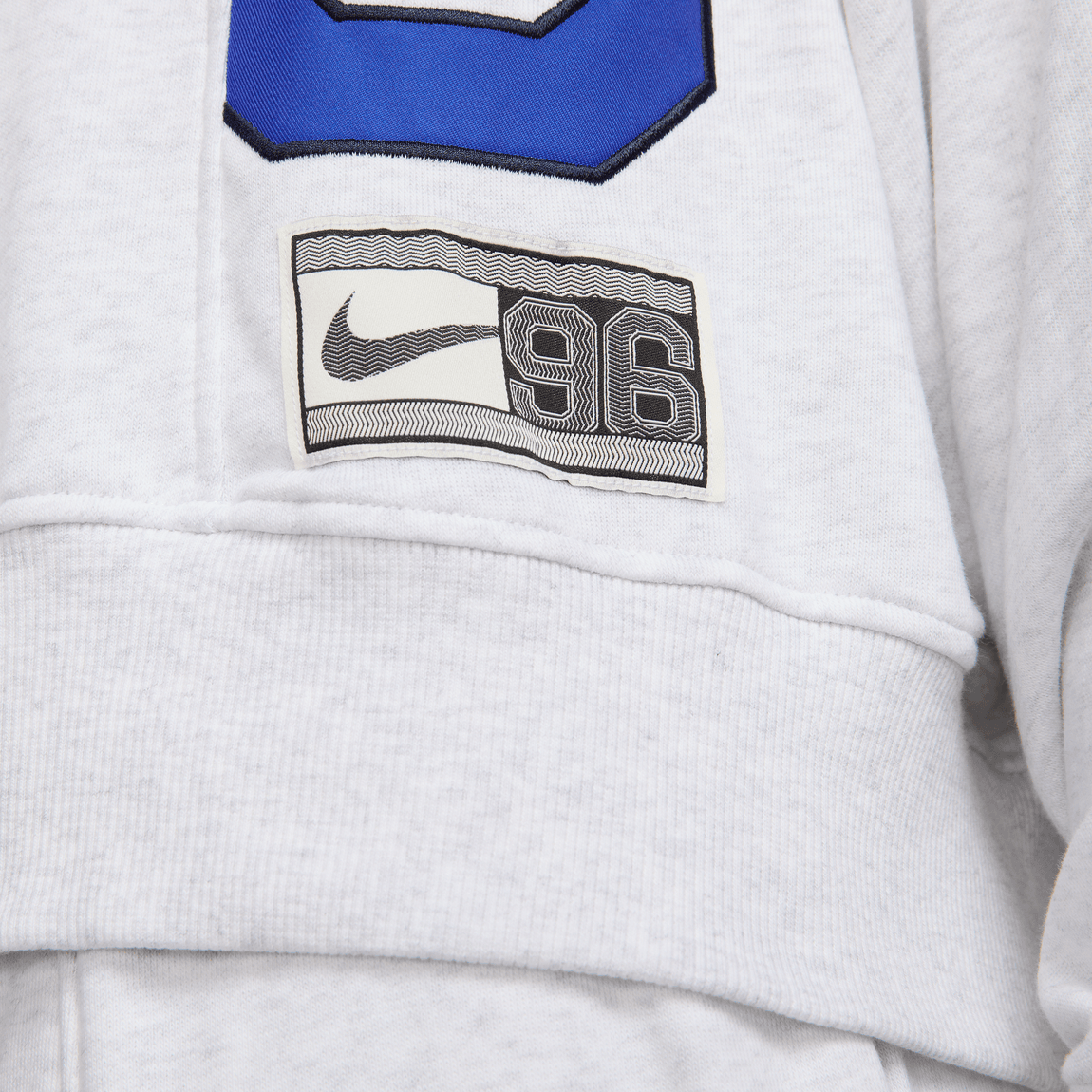 Women's Nike Sportswear Circa 96 Fleece Hoodie (Birch Heather) - Women's Nike Sportswear Circa 96 Fleece Hoodie (Birch Heather) - 
