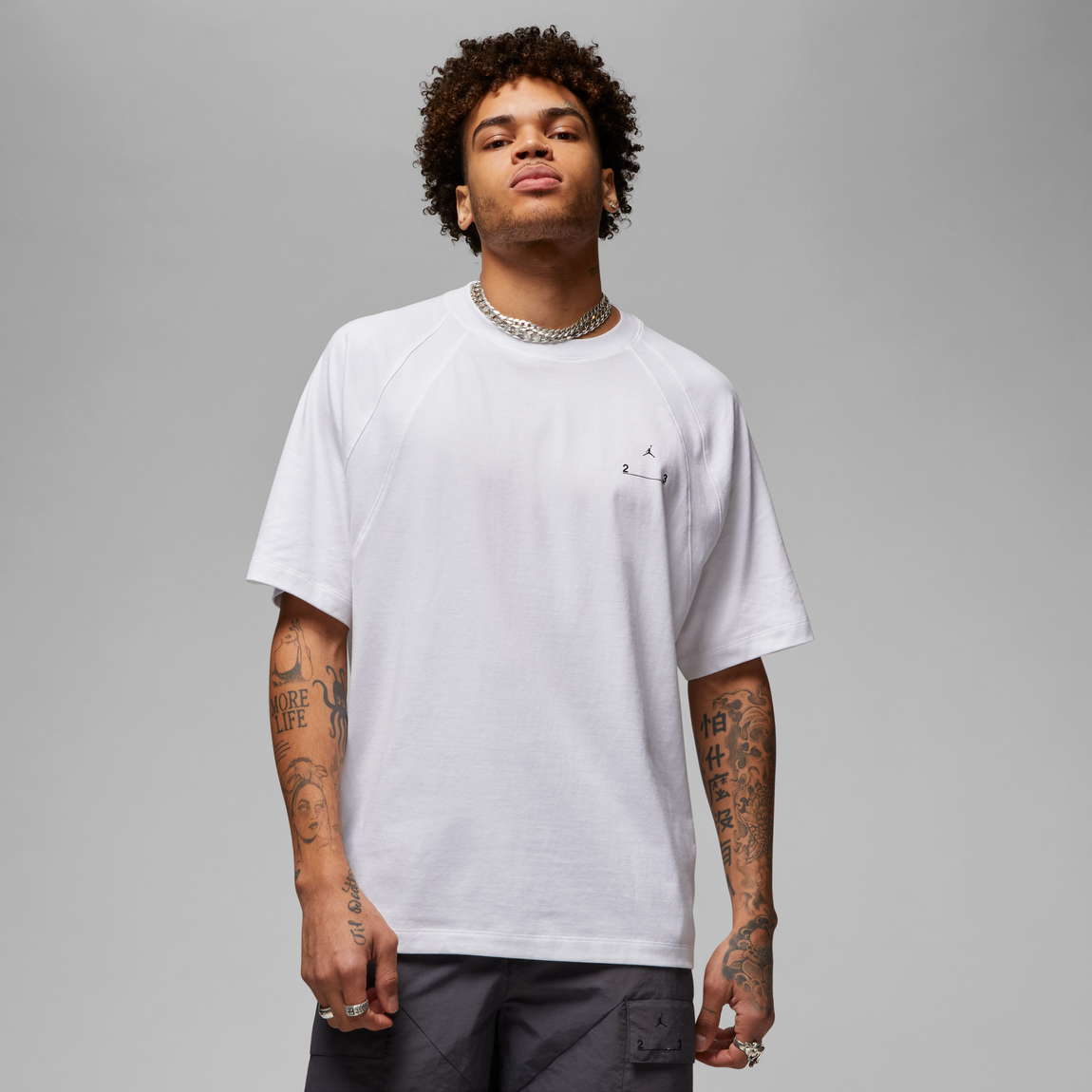 Jordan 23 Engineered Tee (White) - Jordan 23 Engineered Tee (White) - 