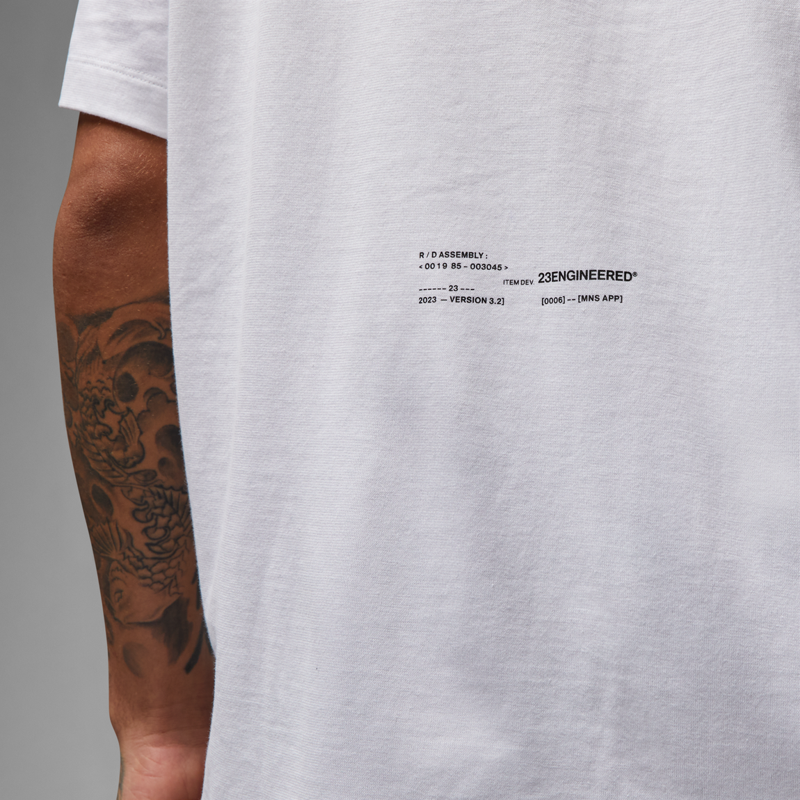 Jordan 23 Engineered Tee (White) - Jordan 23 Engineered Tee (White) - 