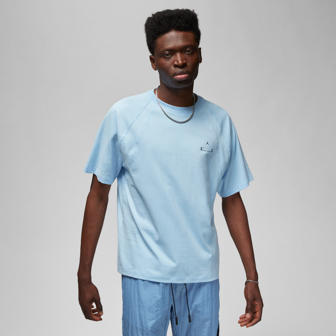 Jordan 23 Engineered Tee (Ice Blue) - Jordan 23 Engineered Tee (Ice Blue) - 