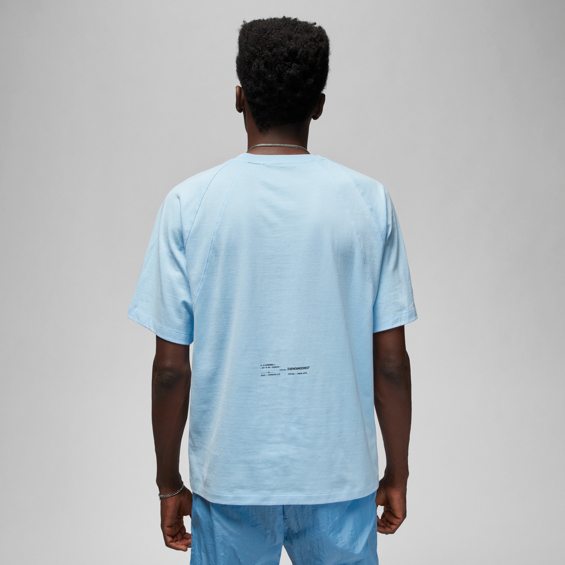 Jordan 23 Engineered Tee (Ice Blue) - Jordan 23 Engineered Tee (Ice Blue) - 