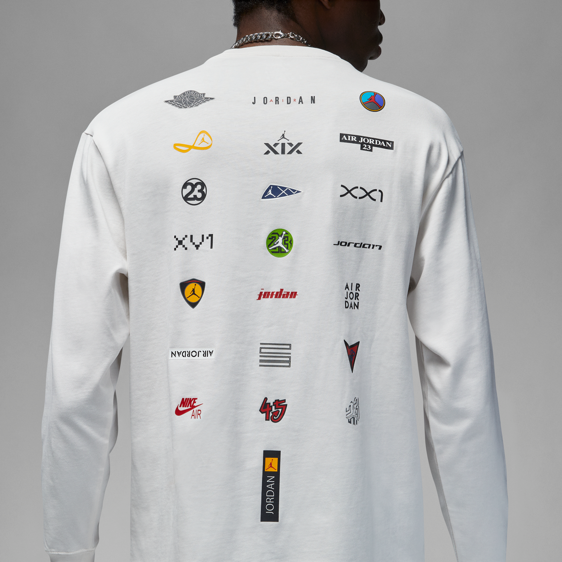 Jordan Flight Heritage 85 LS Tee (Phantom) - Jordan Flight Heritage 85 LS Tee (Phantom) - 
