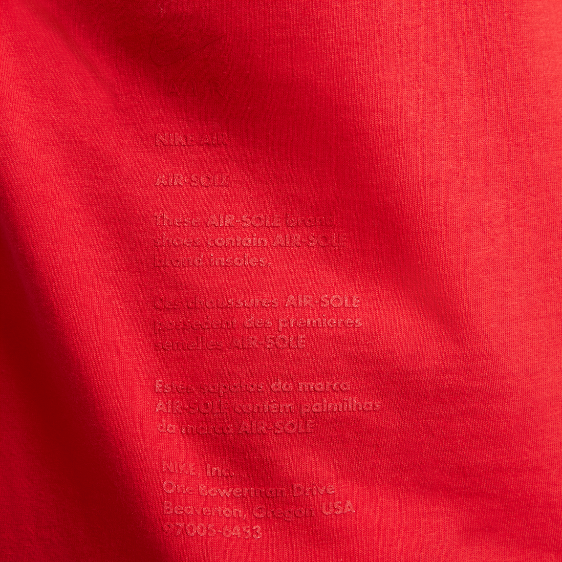 Nike Sportswear AF1 40th Anniversary Tee (University Red) - Nike Sportswear AF1 40th Anniversary Tee (University Red) - 