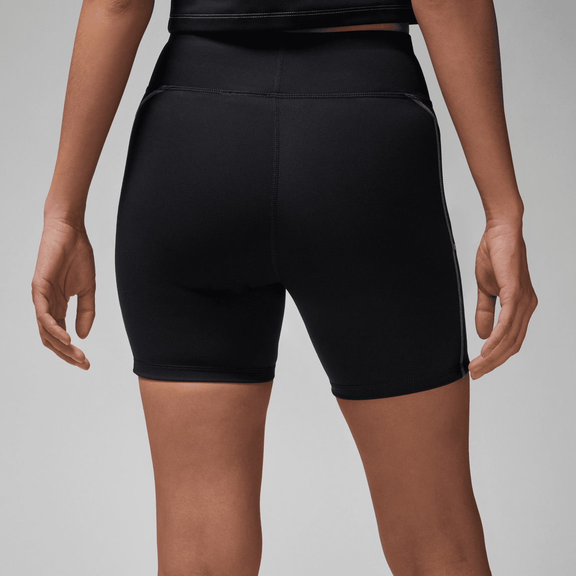 Women's Jordan Sport Short Leggings (Black/Stealth) - Women's Jordan Sport Short Leggings (Black/Stealth) - 