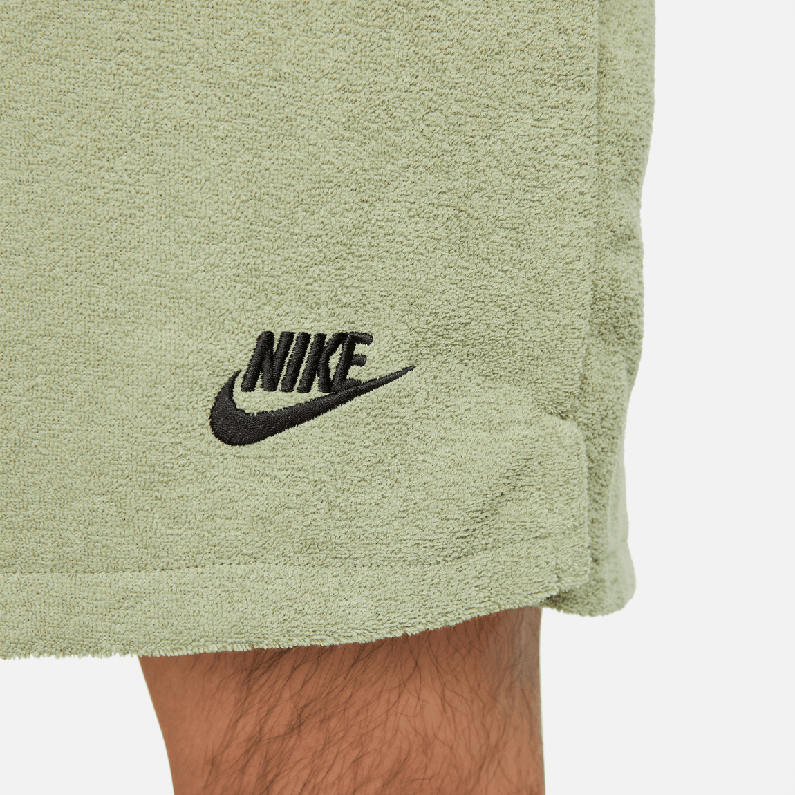 Nike Club Fleece Shorts (Oil Green/Black) - Nike Club Fleece Shorts (Oil Green/Black) - 