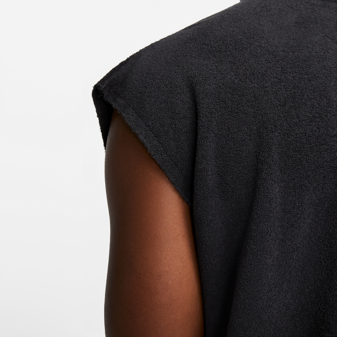 Nike Sportswear Club Fleece Terry Sleeveless Top (Black) - Nike Sportswear Club Fleece Terry Sleeveless Top (Black) - 