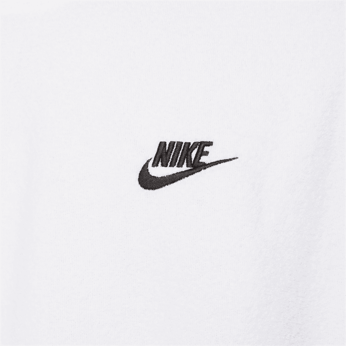 Nike Sportswear Club Fleece Terry Sleeveless Top (White/Black) - Nike Sportswear Club Fleece Terry Sleeveless Top (White/Black) - 