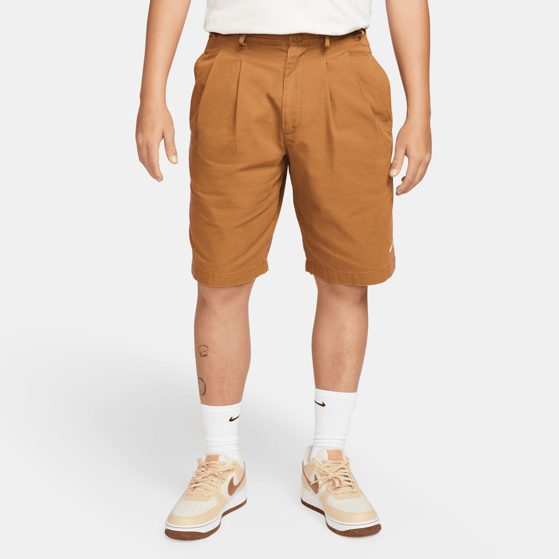 Nike Life Shorts (Ale Brown/White) - Nike Life Shorts (Ale Brown/White) - 