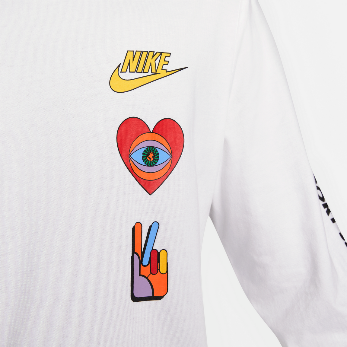 Nike NSW Pack 1 HBR Long-Sleeve Tee (White) - Nike NSW Pack 1 HBR Long-Sleeve Tee (White) - 