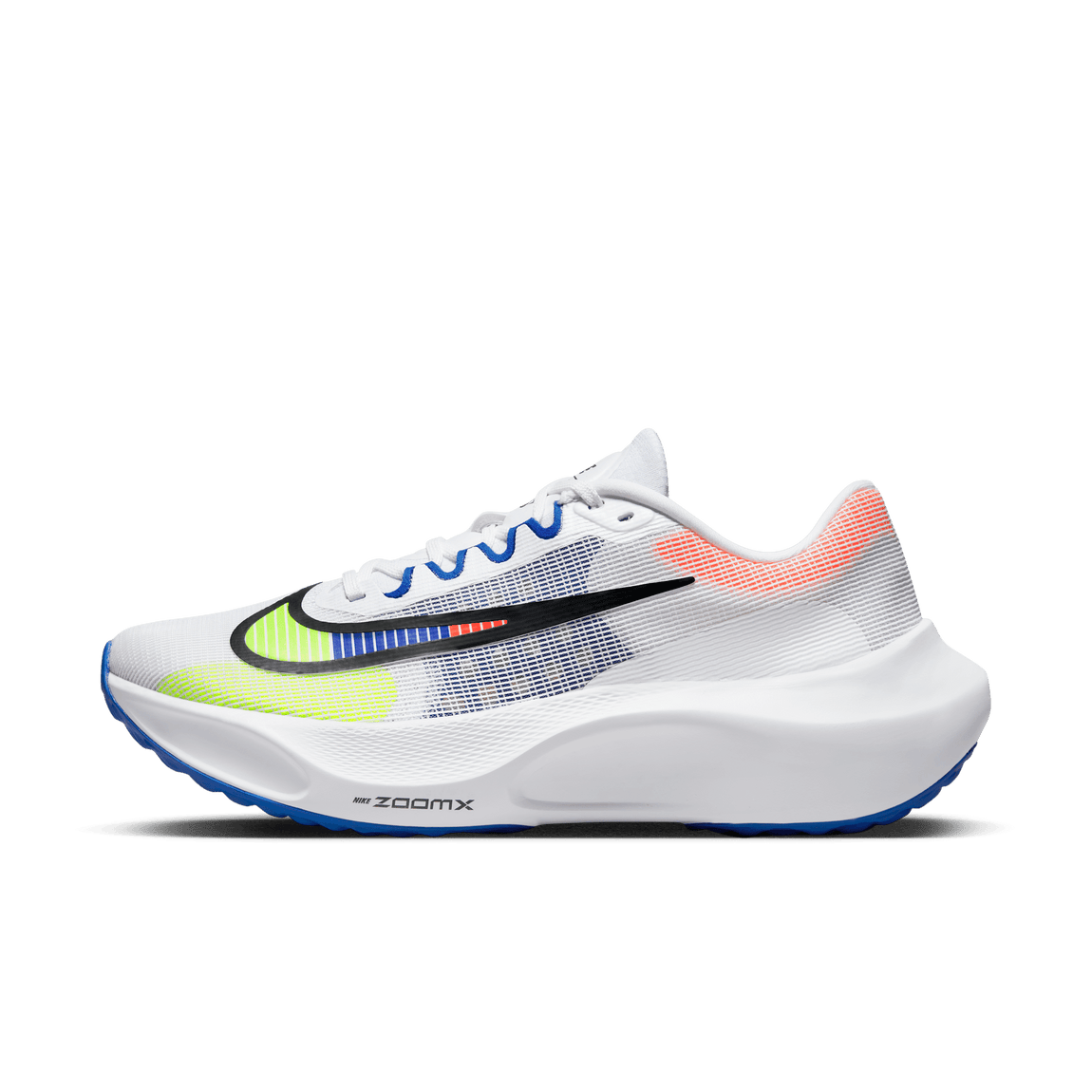 Nike Zoom Fly PRM (White/Black-Racer Blue-Bright Crimson) - Nike Zoom Fly PRM (White/Black-Racer Blue-Bright Crimson) - 