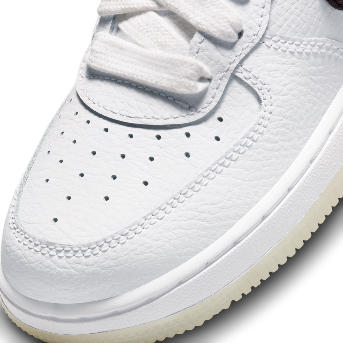 Nike Air Force 1 Premium PS (White/Black/Metallic Gold-Coconut Milk) - Nike Air Force 1 Premium PS (White/Black/Metallic Gold-Coconut Milk) - 