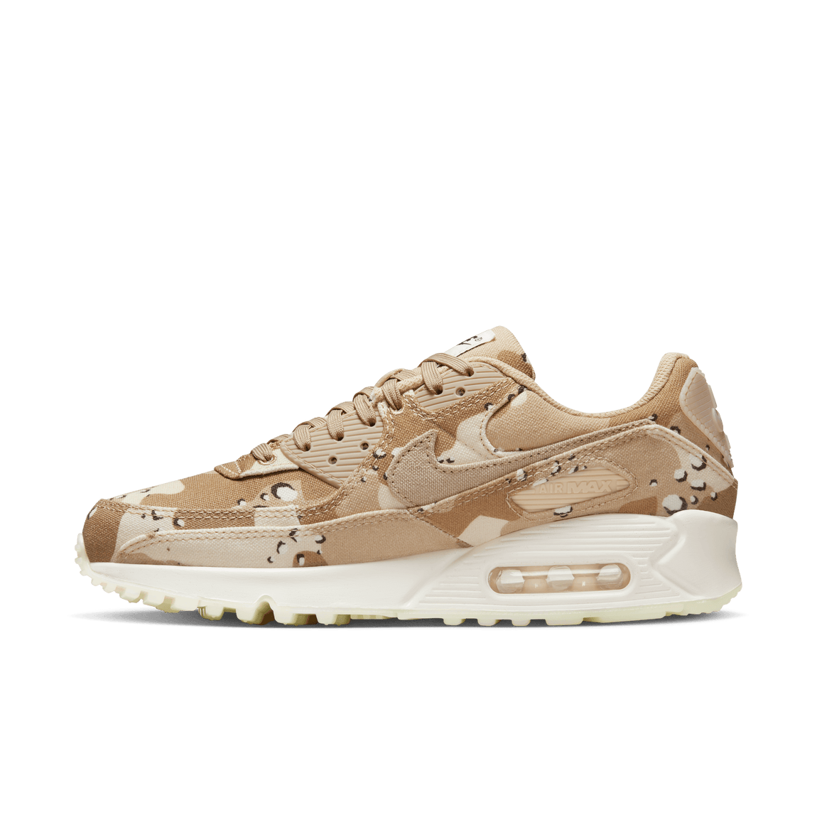 Nike Women's Air Max 90 (Hemp/Light Soft Pink/Sail-Velvet Brown) - Nike Women's Air Max 90 (Hemp/Light Soft Pink/Sail-Velvet Brown) - 