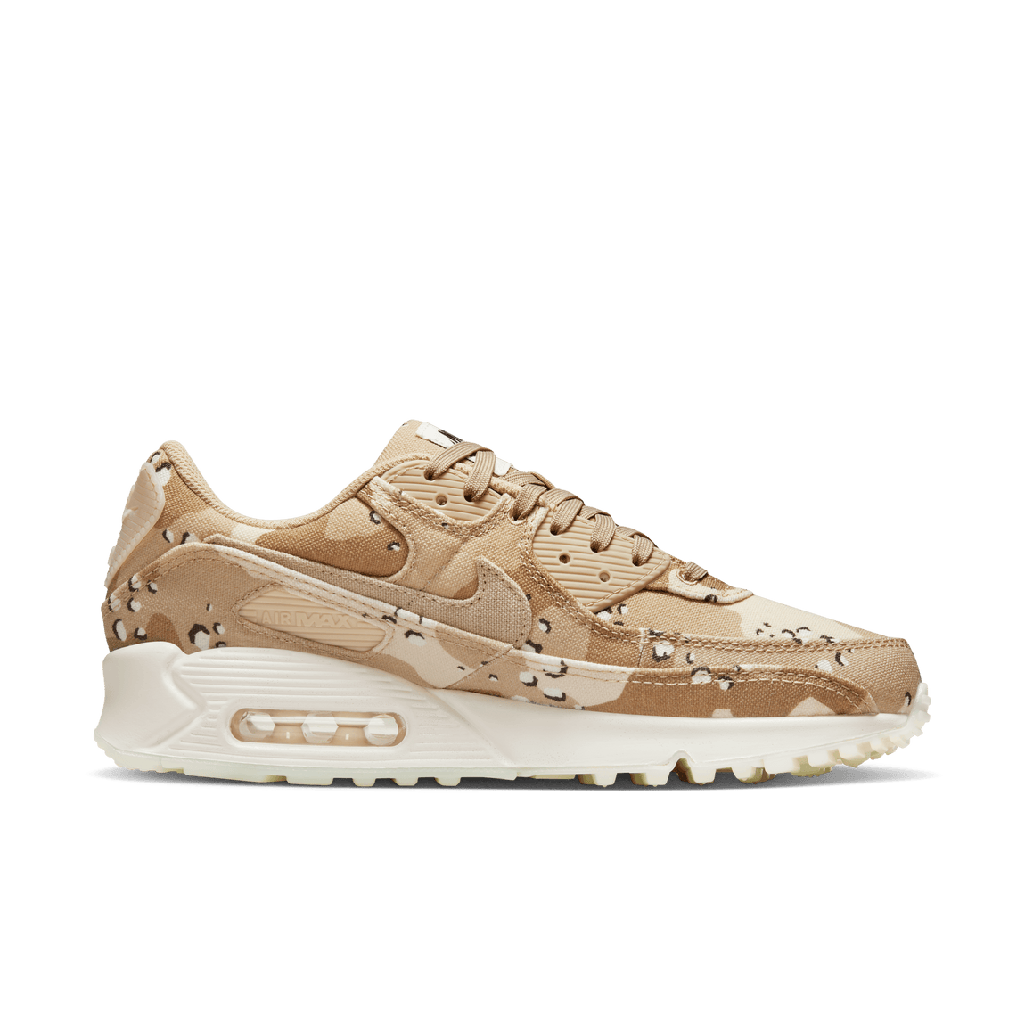 Nike Women's Air Max 90 (Hemp/Light Soft Pink/Sail-Velvet Brown) - Nike Women's Air Max 90 (Hemp/Light Soft Pink/Sail-Velvet Brown) - 