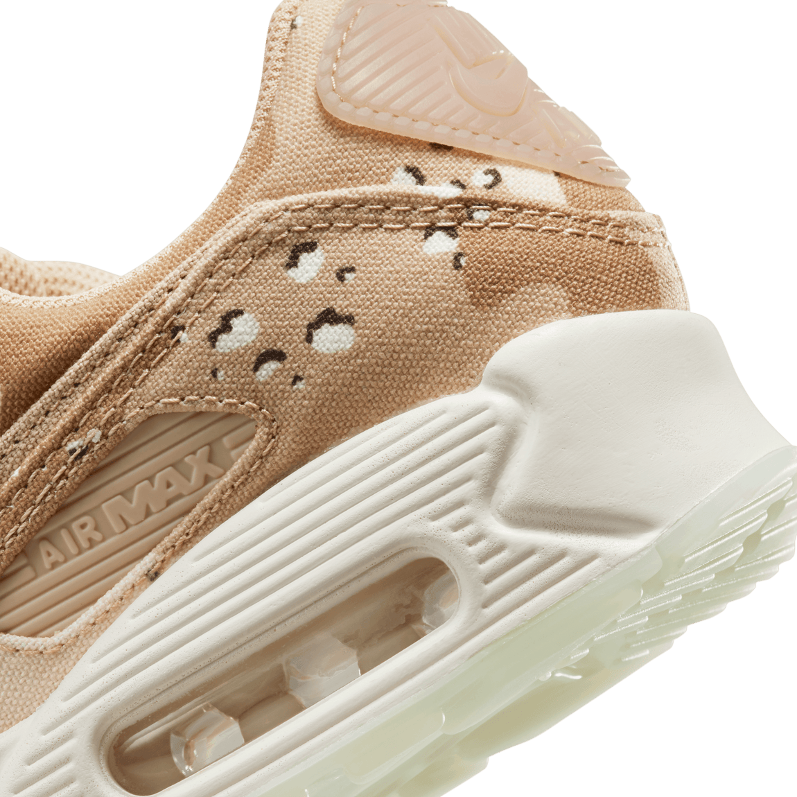 Nike Women's Air Max 90 (Hemp/Light Soft Pink/Sail-Velvet Brown) - Nike Women's Air Max 90 (Hemp/Light Soft Pink/Sail-Velvet Brown) - 
