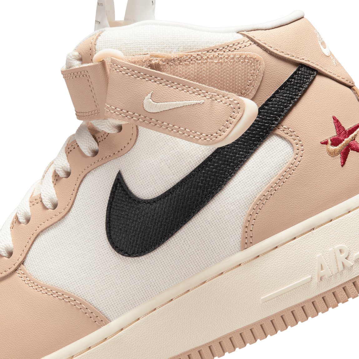 Nike Air Force 1 Mid '07 LX (Shimmer/Black/Pale Ivory-Coconut Milk) - Nike Air Force 1 Mid '07 LX (Shimmer/Black/Pale Ivory-Coconut Milk) - 