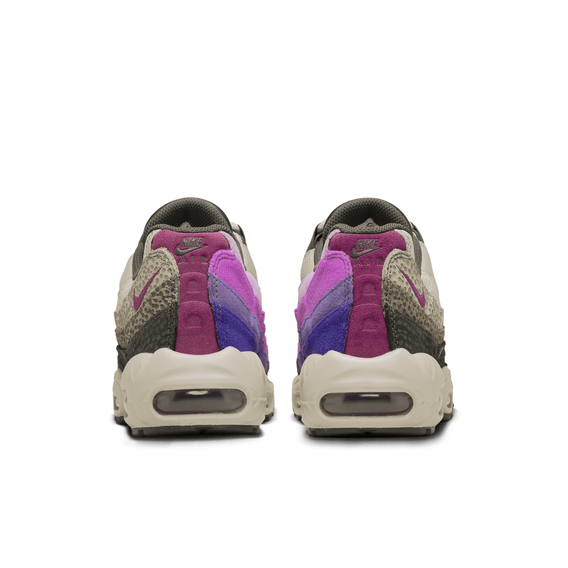 Nike Women's Air Max 95 (Anthracite/Viotech/Ironstone-Moon Fossil) - Nike Women's Air Max 95 (Anthracite/Viotech/Ironstone-Moon Fossil) - 