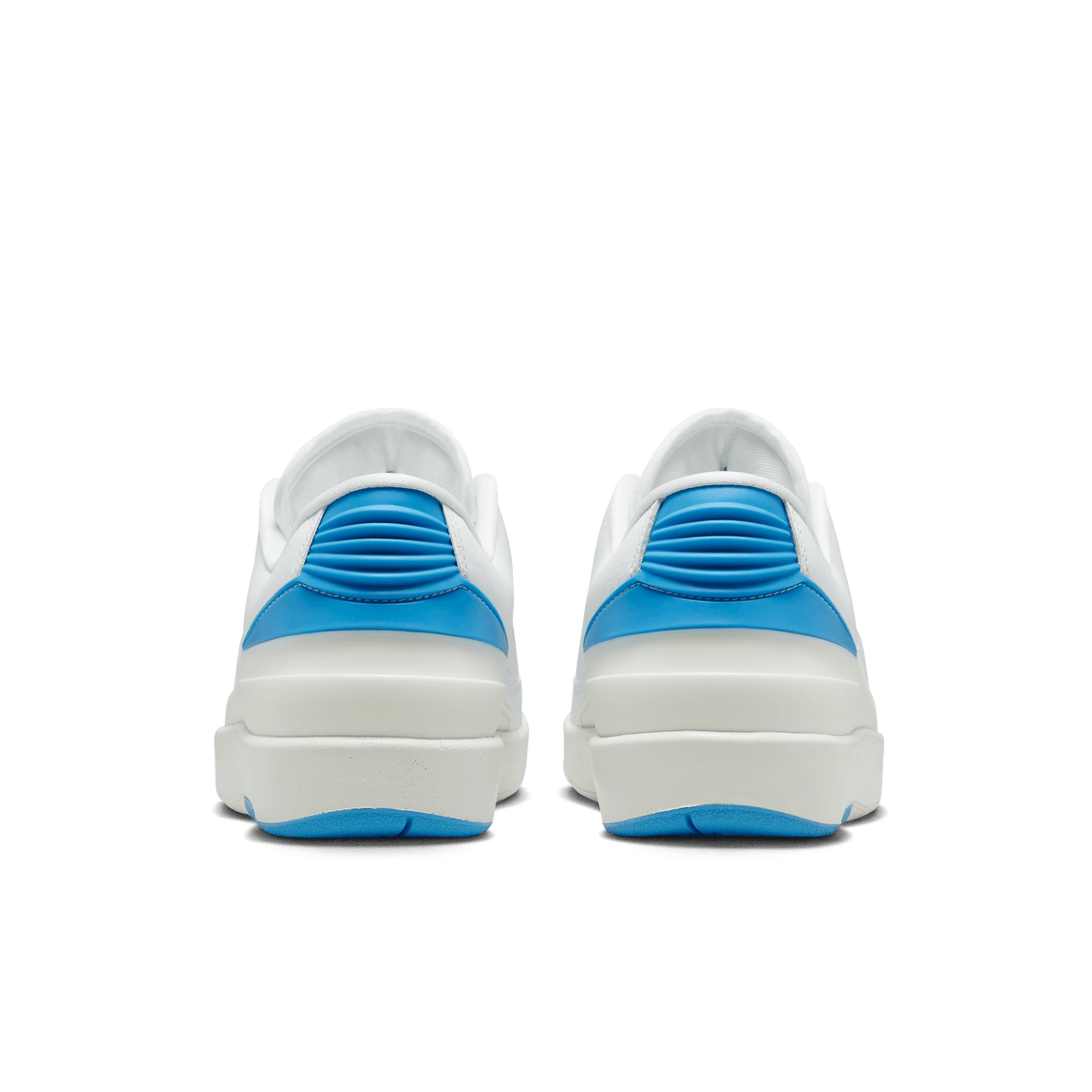 Women's Air Jordan 2 Retro Low (White/Gym Red/Dark Powder Blue-Sail) - Women's Air Jordan 2 Retro Low (White/Gym Red/Dark Powder Blue-Sail) - 