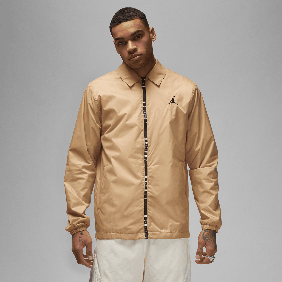 Jordan Essentials Track Jacket (Desert/Black) - Jordan Essentials Track Jacket (Desert/Black) - 