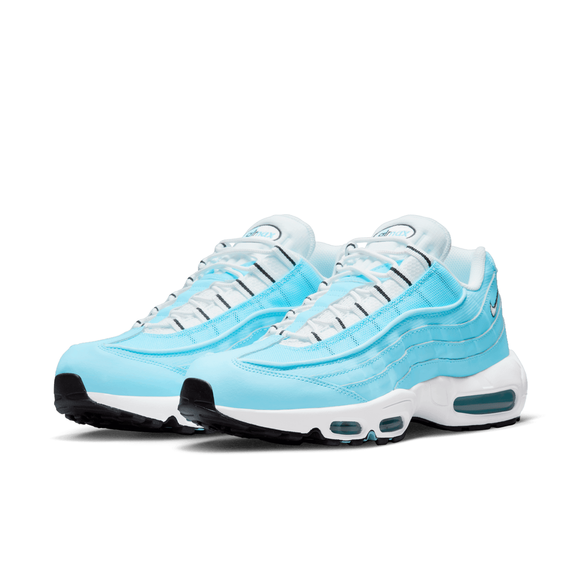 Nike Air Max 95 (Blue Chill/White-Black) - Nike Air Max 95 (Blue Chill/White-Black) - 