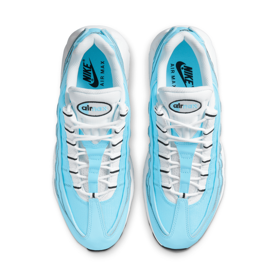 Nike Air Max 95 (Blue Chill/White-Black) - Nike Air Max 95 (Blue Chill/White-Black) - 