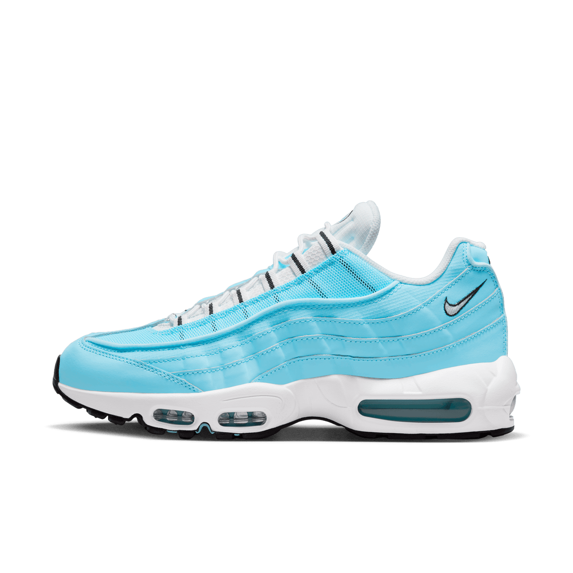 Nike Air Max 95 (Blue Chill/White-Black) - Nike Air Max 95 (Blue Chill/White-Black) - 