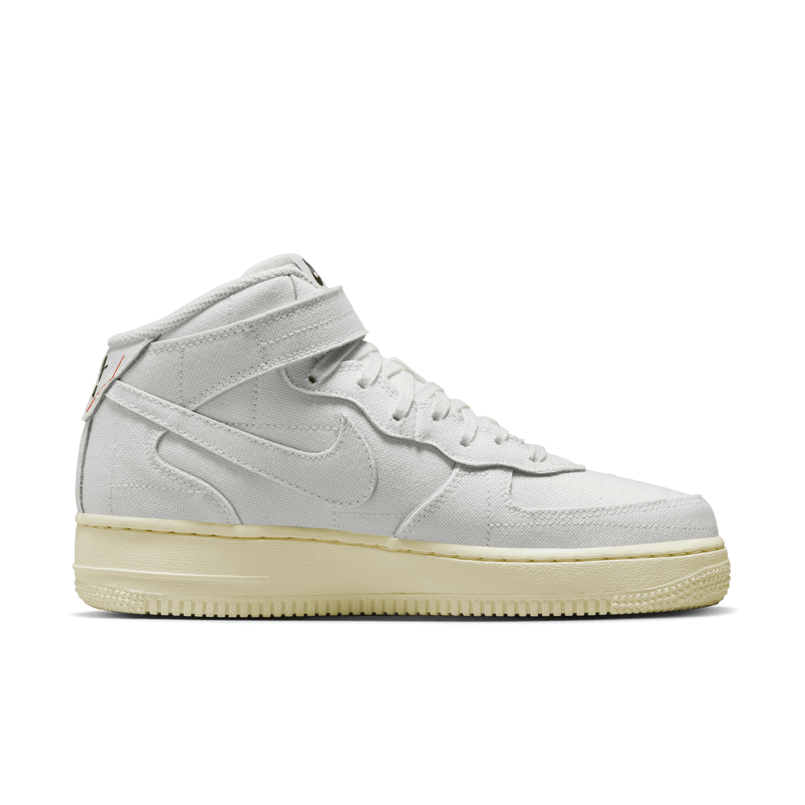 Nike Women's Air Force 1 '07 Mid LX (Summit White/Summit White-Coconut Milk) - Nike Women's Air Force 1 '07 Mid LX (Summit White/Summit White-Coconut Milk) - 