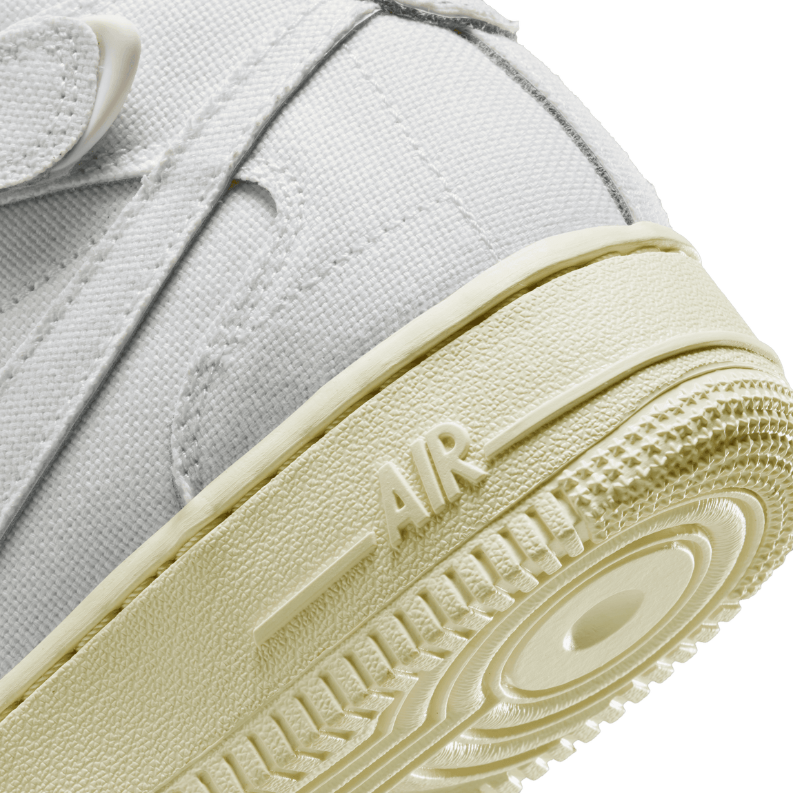 Nike Women's Air Force 1 '07 Mid LX (Summit White/Summit White-Coconut Milk) - Nike Women's Air Force 1 '07 Mid LX (Summit White/Summit White-Coconut Milk) - 