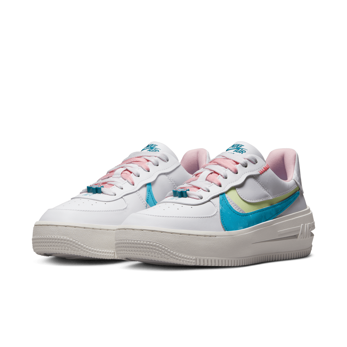 Nike Air Force 1 PLT.AF.ORM Sneaker in White - Size 9.5