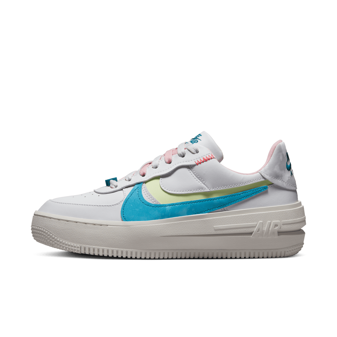 Nike Women's Air Force 1 Shadow Shoes, Size 6, Sail/Blue Void