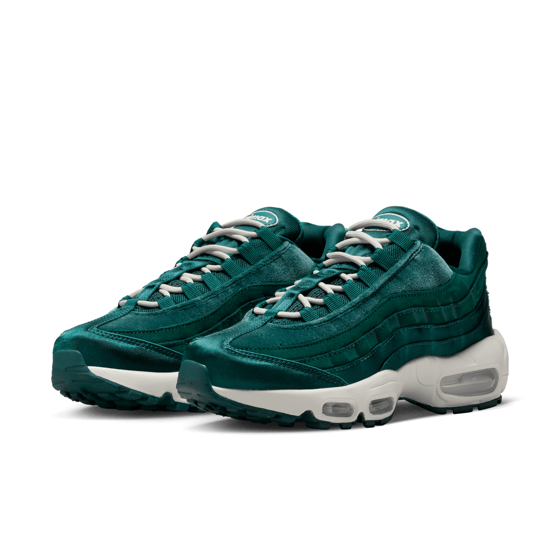 Nike Women's Air Max 95 (Dark Atomic Teal/Sail) - Nike Women's Air Max 95 (Dark Atomic Teal/Sail) - 