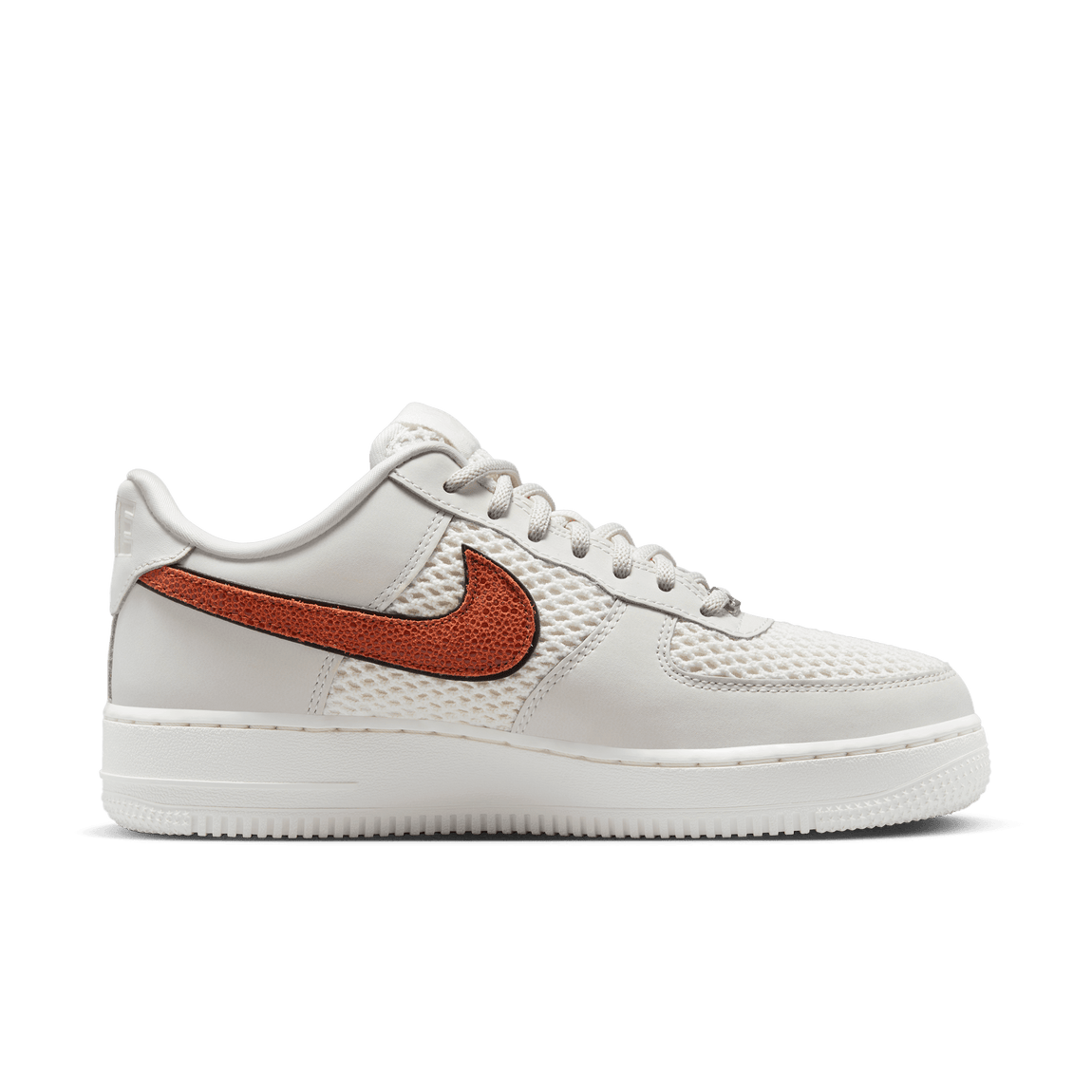 Nike Women's Air Force 1 '07 (Sail/Dark Russet/Black-Metallic Silver) - Nike Women's Air Force 1 '07 (Sail/Dark Russet/Black-Metallic Silver) - 