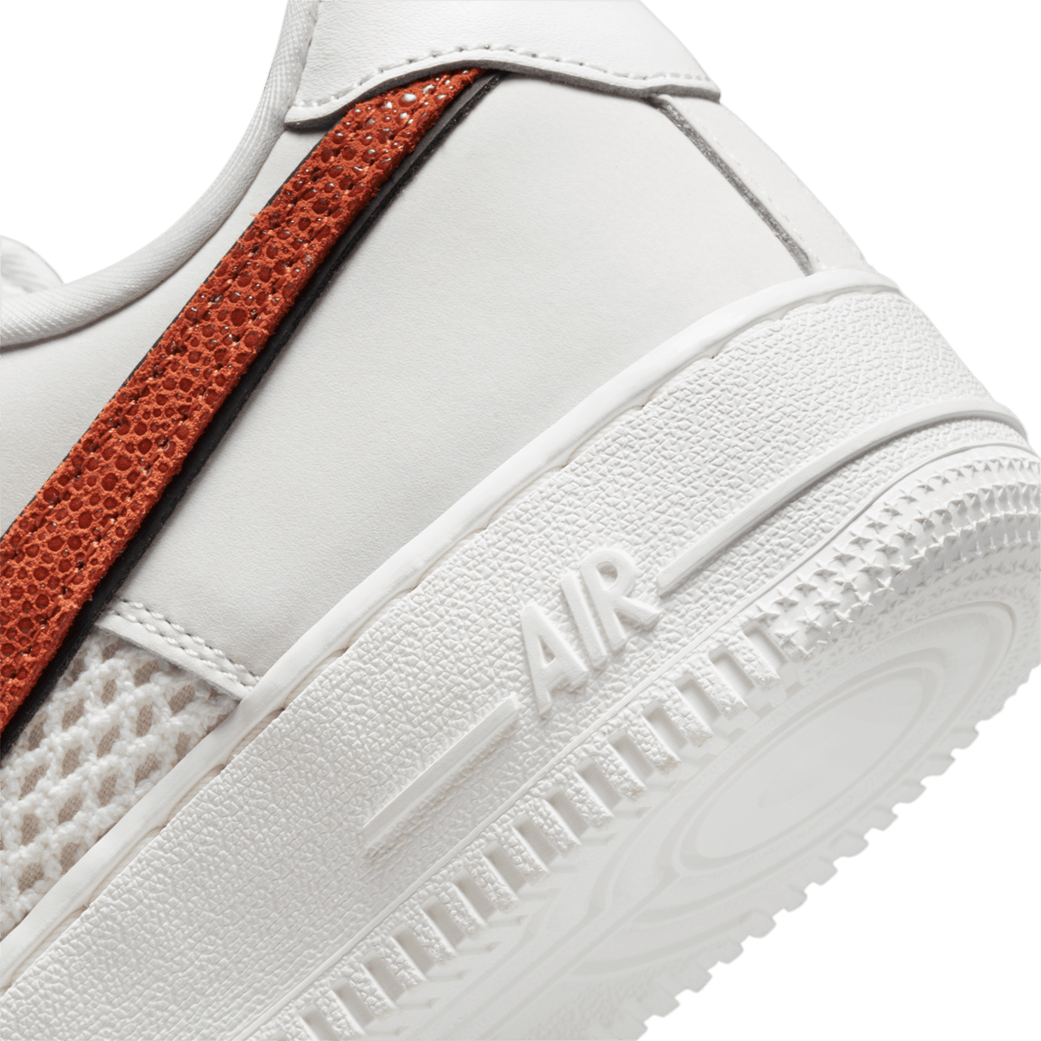 Nike Women's Air Force 1 '07 (Sail/Dark Russet/Black-Metallic Silver) - Nike Women's Air Force 1 '07 (Sail/Dark Russet/Black-Metallic Silver) - 