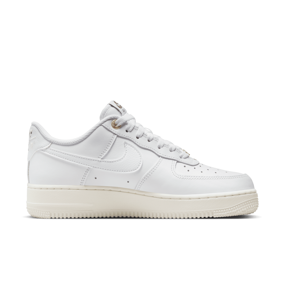 Nike Women's Air Force 1 '07 PRM (White/White-Sail-Team Red) - Nike Women's Air Force 1 '07 PRM (White/White-Sail-Team Red) - 