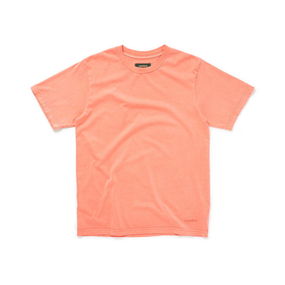 Centre Everyday Tee (Coral) - AMM4